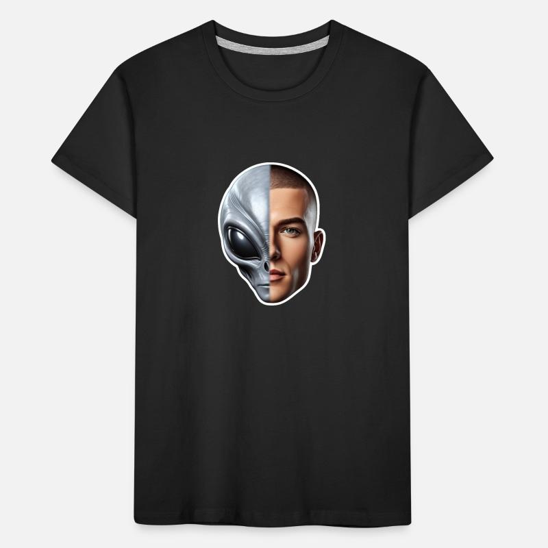 Alien Hybrid Human Hybridization Program Kids' Premium Organic T-Shirt