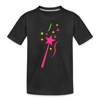 baguette magique wand zauberstab varita - T-shirt bio Premium Enfant - noir - Devant
