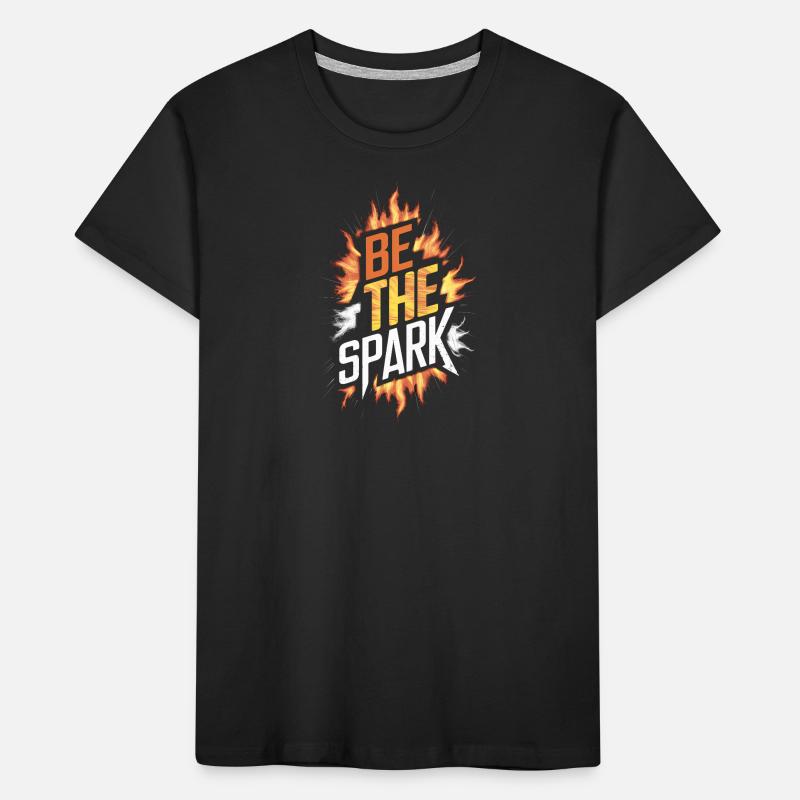 Sei der Funke Kinder Premium Bio T-Shirt