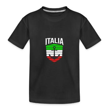 Italie Italien Italien Italie - T-shirt bio Premium Enfant - noir - Devant