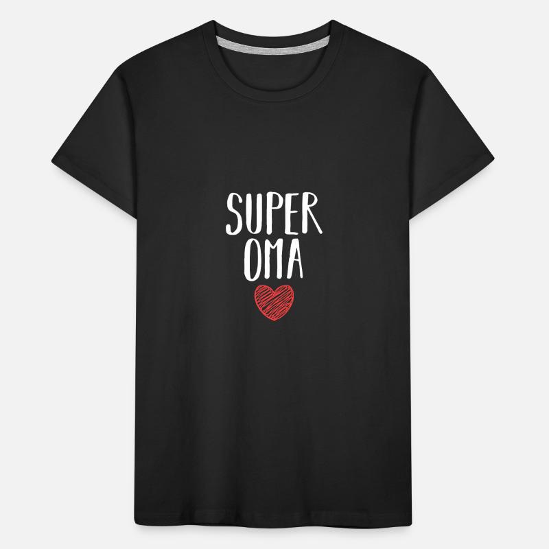 Großmutter Oma Kinder Premium Bio T-Shirt