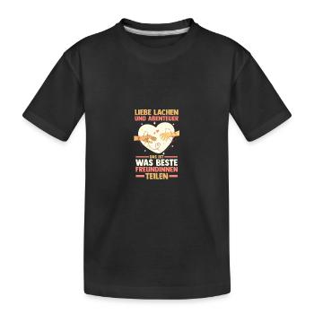 Meilleur ami - T-shirt bio Premium Enfant - noir - Devant