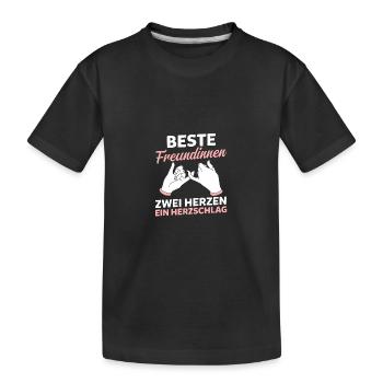 Meilleur ami - T-shirt bio Premium Enfant - noir - Devant