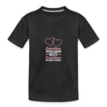 Meilleur ami - T-shirt bio Premium Enfant - noir - Devant