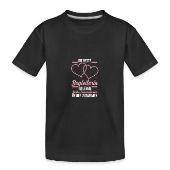 Meilleur ami - T-shirt bio Premium Enfant - noir - Devant
