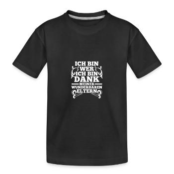 Fils Fils Fils - T-shirt bio Premium Enfant - noir - Devant