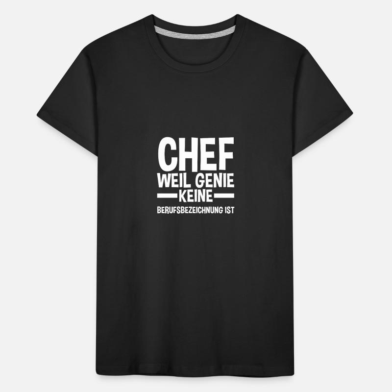 Teamleiter Chef Abschied Kinder Premium Bio T-Shirt