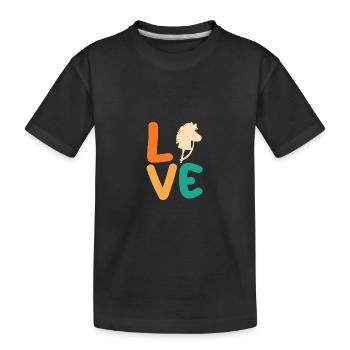 Steckenpferd Hobby Horsing - Kinder Premium Bio T-Shirt - Schwarz - Vorne