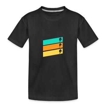 Steckenpferd Hobby Horsing - Kinder Premium Bio T-Shirt - Schwarz - Vorne