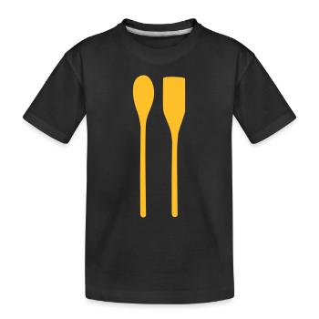 cuisine - T-shirt bio Premium Enfant - noir - Devant