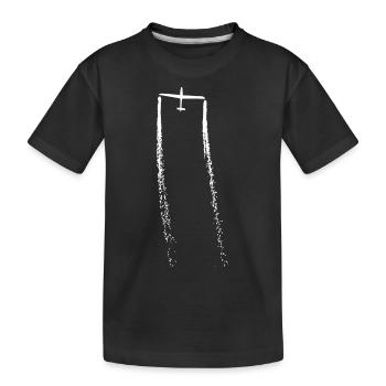 planeur - T-shirt bio Premium Enfant - noir - Devant