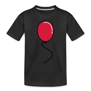ballon_f3 - T-shirt bio Premium Enfant - noir - Devant