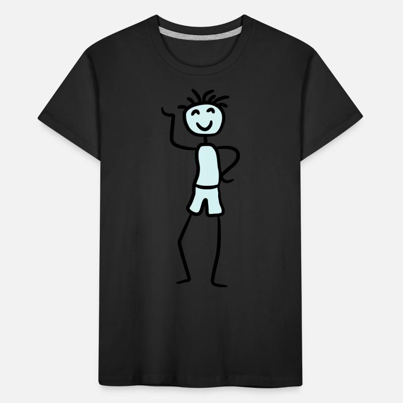 Heureux garçon cool T-shirt bio Premium Enfant