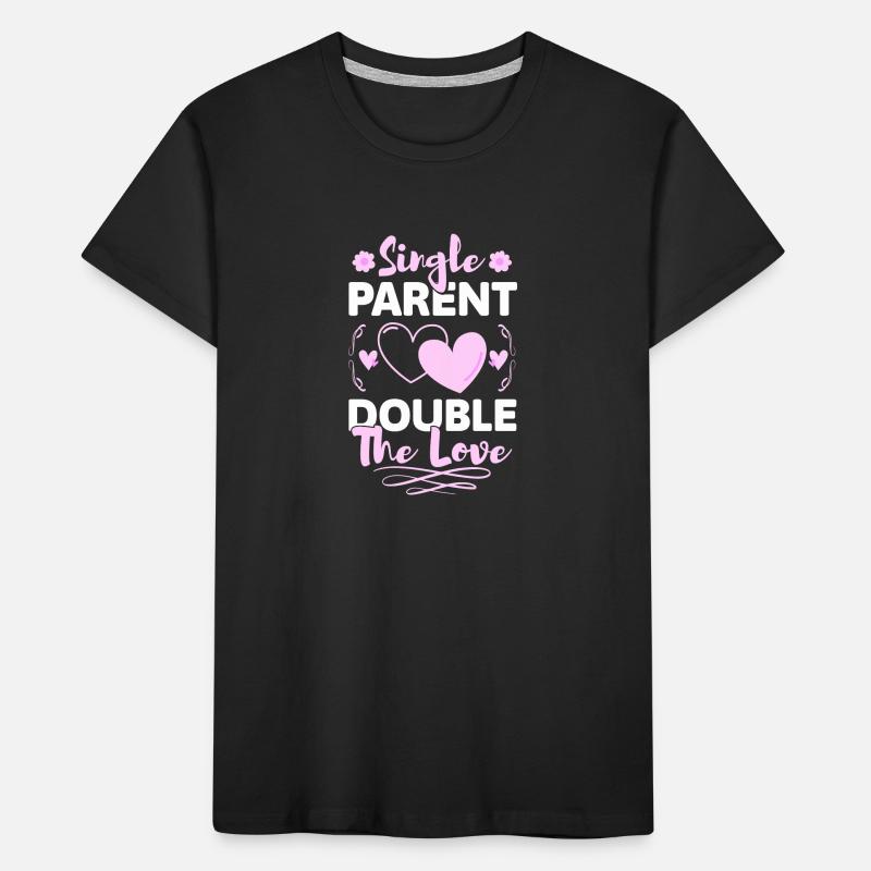 Elternteil Mutter Vatertag Kinder Premium Bio T-Shirt