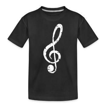 Clé - T-shirt bio Premium Enfant - noir - Devant