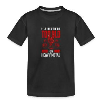 Rock and Roll Hardrock Festival Hardcore - T-shirt bio Premium Enfant - noir - Devant
