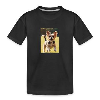 Design ohne Titel - Kinder Premium Bio T-Shirt - Schwarz - Vorne