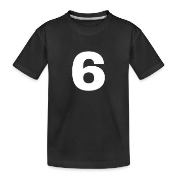 6 - T-shirt bio Premium Enfant - noir - Devant