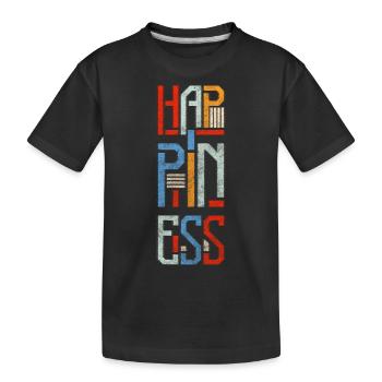 Motivation Happy Energy - T-shirt bio Premium Enfant - noir - Devant
