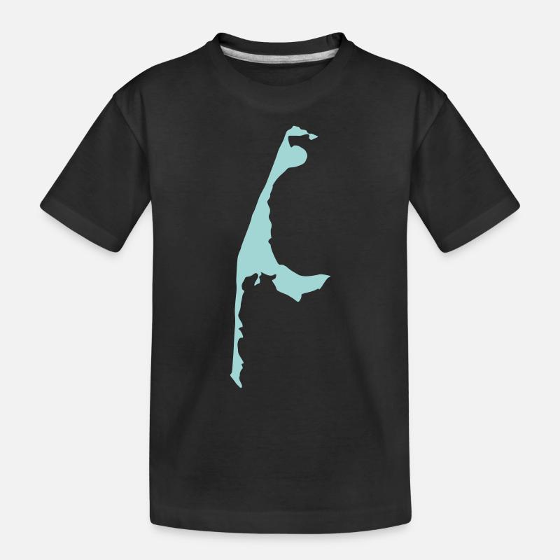 sylt - Kinder Premium Bio T-Shirt - Schwarz