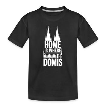 Cologne Home est là où le Dom est Cologne Carnaval Cologne - T-shirt bio Premium Enfant - noir - Devant