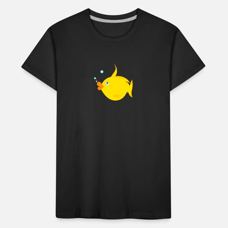 Fisch Kinder Premium Bio T-Shirt