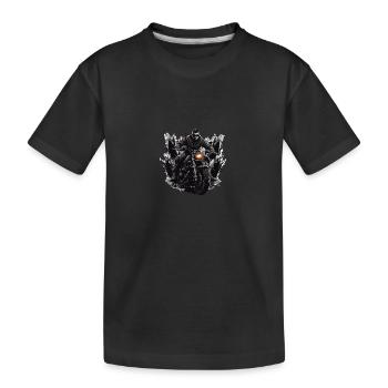 Motard - T-shirt bio Premium Enfant - noir - Devant
