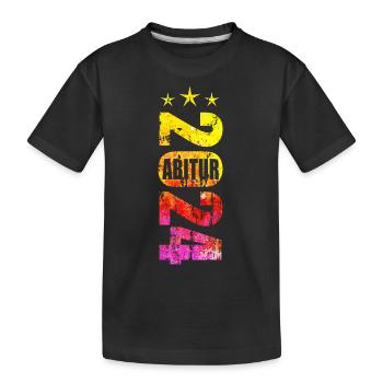 Abitur 2024 - Kinder Premium Bio T-Shirt - Schwarz - Vorne