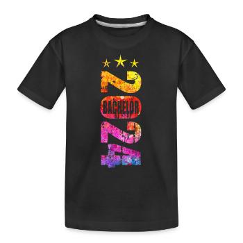 Bachelor 2024 - Kinder Premium Bio T-Shirt - Schwarz - Vorne
