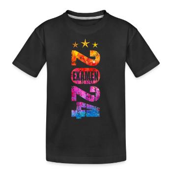 Examen 2024 - Kinder Premium Bio T-Shirt - Schwarz - Vorne