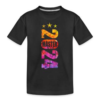 Master 2024 - Kinder Premium Bio T-Shirt - Schwarz - Vorne