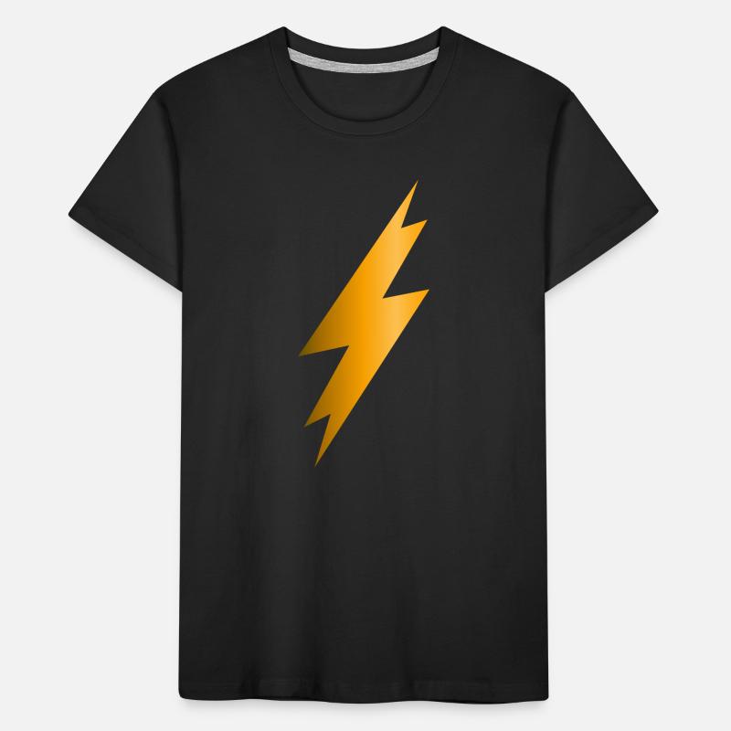 Lightning Bolt Kids' Premium Organic T-Shirt