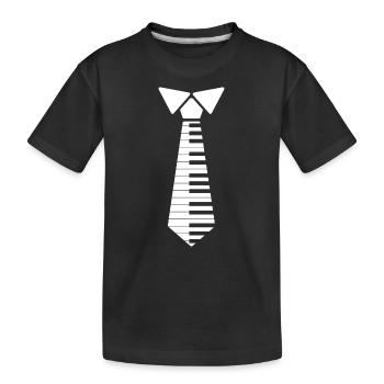 Cute Piano For Men Women Piano Tie Keyboard Player - T-shirt bio Premium Enfant - noir - Devant