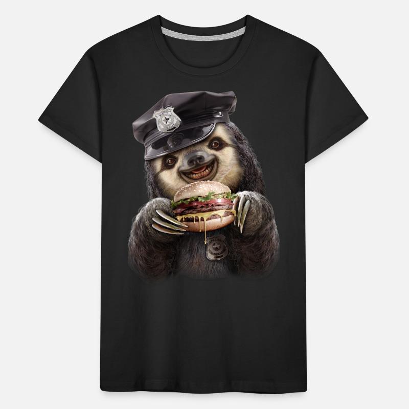 BURGER COP Kids' Premium Organic T-Shirt