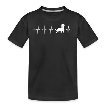 Lustige Drever-Geschenk-Idee - Kinder Premium Bio T-Shirt - Schwarz - Vorne