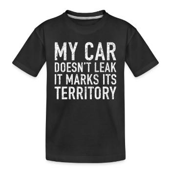 Oldtimer Besitzer Geschenk-Idee - Kinder Premium Bio T-Shirt - Schwarz - Vorne