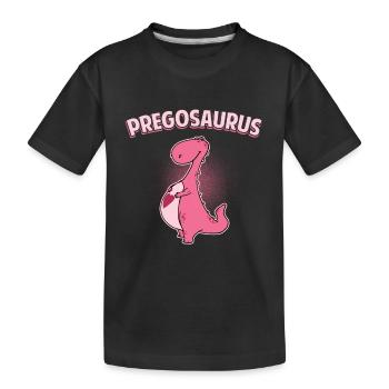 cadeau femme enceinte - T-shirt bio Premium Enfant - noir - Devant