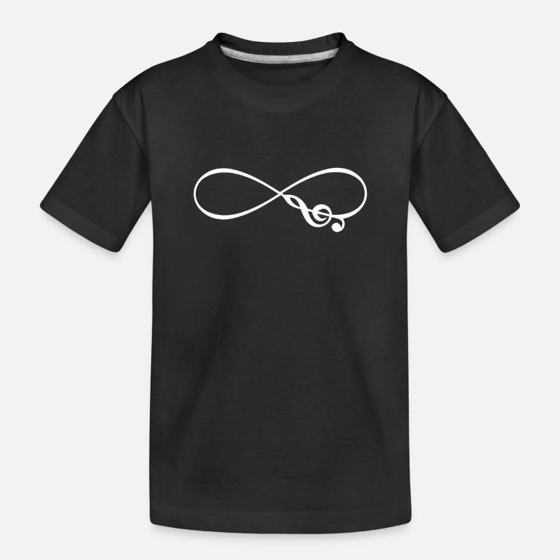 musique - T-shirt bio Premium Enfant - noir