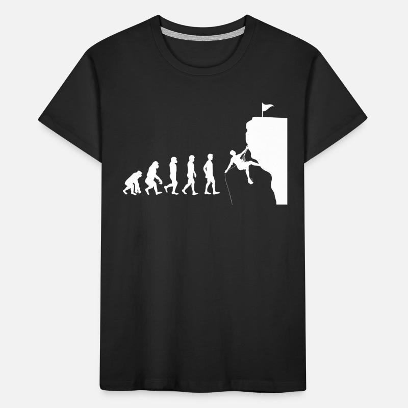 Evolution climbing Kids' Premium Organic T-Shirt