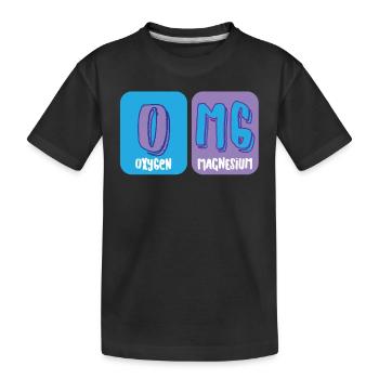 Funny - OMG - Element - Lustig - Cool - Geschenk - T-shirt bio Premium Enfant - noir - Devant