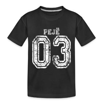 Peja, Peje 03 Albanais du Kosovo et de cadeaux - T-shirt bio Premium Enfant - noir - Devant