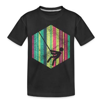 grimper grimpeur cadeau bouldering bouldering - T-shirt bio Premium Enfant - noir - Devant