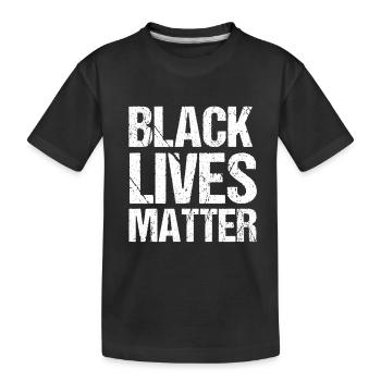Black Lives Matter - Cadeau - Chemise - T-shirt bio Premium Enfant - noir - Devant