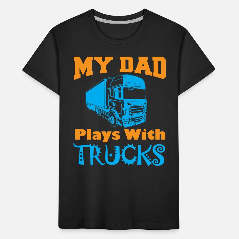 Kinder Geschenkidee LKW Kinder Premium Bio T-Shirt