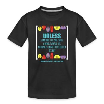 MARCH FOR SCIENCE - EARTH DAY - EARTH DAY - Kids' Premium Organic T-Shirt - black - Front