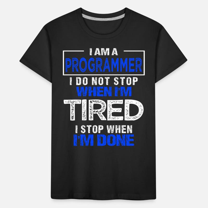 Programmer Gift Programmer Developer Kids' Premium Organic T-Shirt
