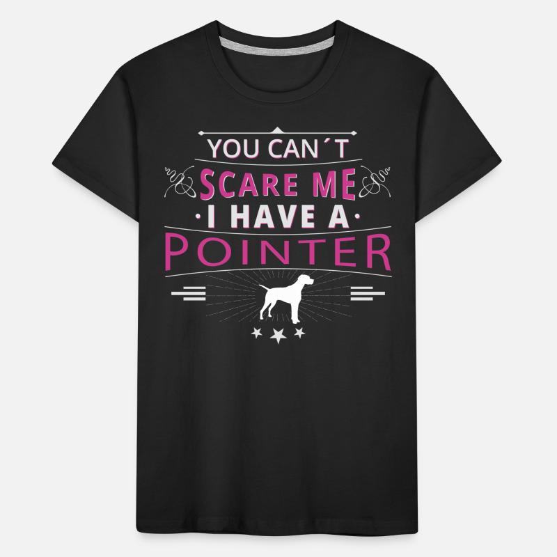 Pointer anglais Pointer peur T-shirt bio Premium Enfant