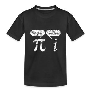 Chemise de physique pour professeur de physique - T-shirt bio Premium Enfant - noir - Devant