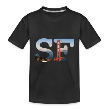 San Francisco - T-shirt bio Premium Enfant - noir - Devant