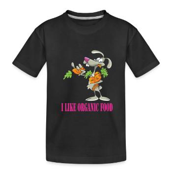 RABBIT - T-shirt bio Premium Enfant - noir - Devant